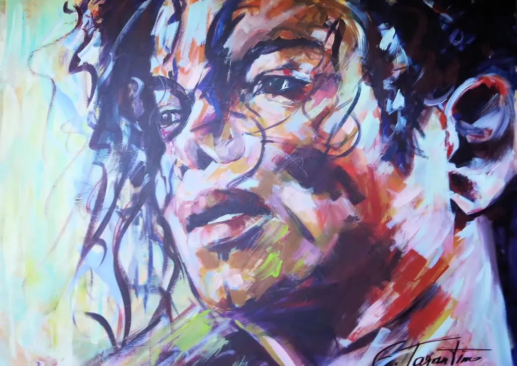 Porträt von Michael Jackson